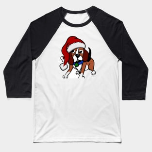 Cute Beagle Drawing Baseball T-Shirt